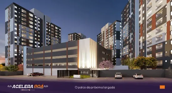 Apartamento com 2 Quartos à venda, 47m² no Cidade Kemel, Poá