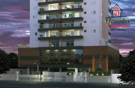 Apartamento com 2 Quartos à venda, 74m² no Guilhermina, Praia Grande