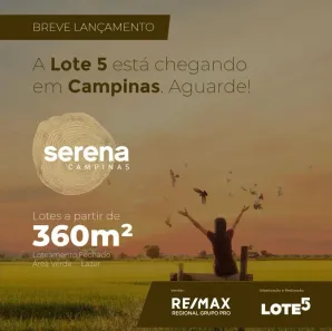 Lote/Terreno à venda, 360m² no Loteamento Alphaville Campinas, Campinas