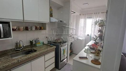 Apartamento com 2 Quartos à venda, 58m² no Vila Falchi, Mauá