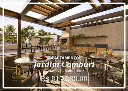 Apartamento com 2 Quartos à venda, 59m² no Jardim Camburi, Vitória