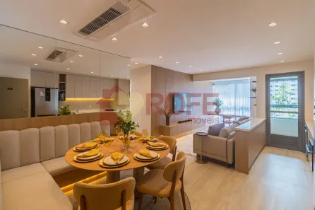Apartamento com 1 Quarto para alugar, 81m² no Brooklin Paulista, São Paulo