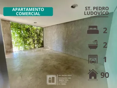 Sala Comercial com 2 Quartos para alugar, 90m² no Setor Pedro Ludovico, Goiânia