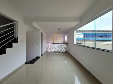 Casa com 2 Quartos para alugar, 110m² no Marapé, Santos