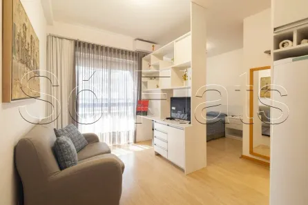 Flat com 1 Quarto para alugar, 30m² no Jardim Paulista, São Paulo