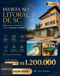 Imóvel Comercial com 4 Quartos à venda, 250m² no Alto Arroio, Imbituba
