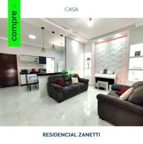 Casa com 3 Quartos à venda, 100m² no Residencial Zanetti, Franca