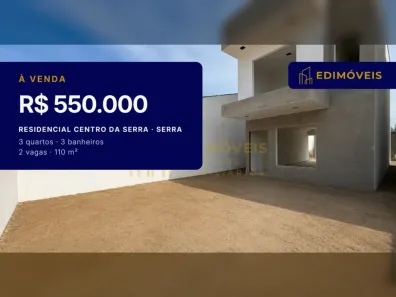 Casa com 3 Quartos à venda, 161m² no Residencial Centro da Serra, Serra