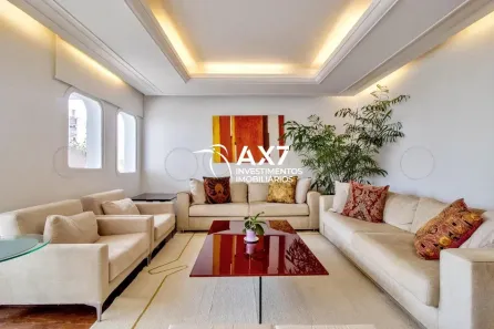 Apartamento com 4 Quartos para alugar, 214m² no Campo Belo, São Paulo