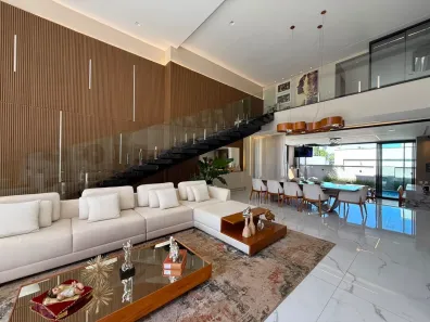 Sobrado com 5 Quartos para alugar, 465m² no Alphaville Flamboyant Residencial Araguaia, Goiânia