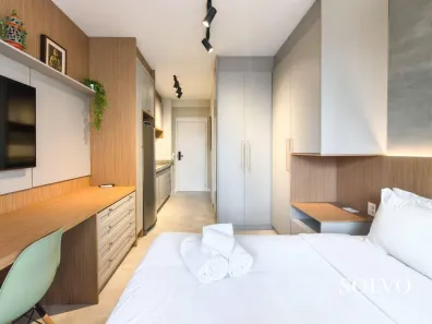 Apartamento com 1 Quarto para alugar, 25m² no Vila Olímpia, São Paulo