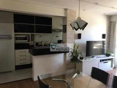 Apartamento com 1 Quarto para alugar, 62m² no Alphaville Centro Industrial e Empresarial/Alphaville., Barueri