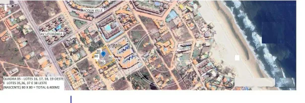 Lote/Terreno à venda, 6400m² no Quarta Etapa, Aquiraz