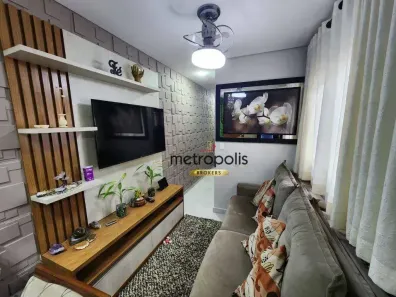 Cobertura com 2 Quartos à venda, 50m² no Vila Alzira, Santo André