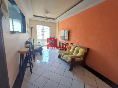 Apartamento com 2 Quartos para alugar, 80m² no Guilhermina, Praia Grande