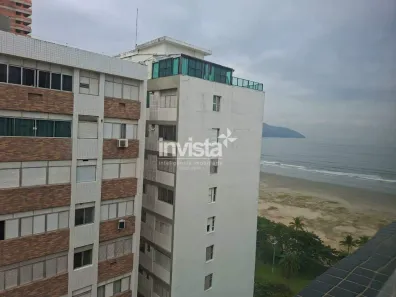 Apartamento com 2 Quartos para alugar, 90m² no Gonzaga, Santos