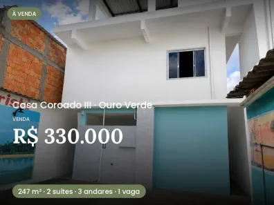 Casa com 2 Quartos à venda, 247m² no Coroado, Manaus