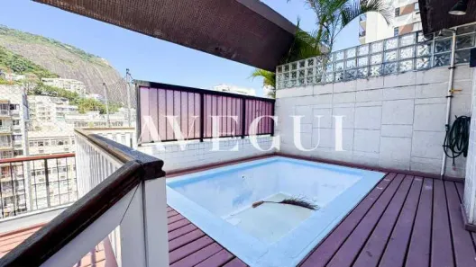 Cobertura com 4 Quartos à venda, 185m² no Humaitá, Rio de Janeiro