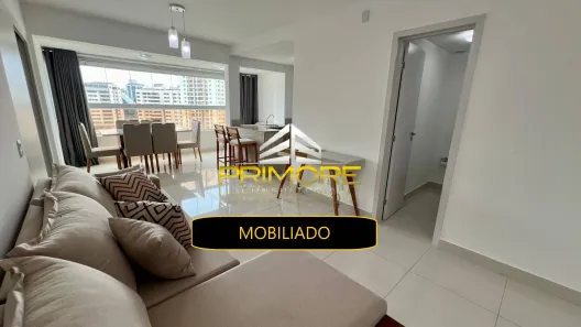 Apartamento com 1 Quarto para alugar, 55m² no Vila da Serra, Nova Lima