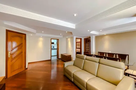 Apartamento com 3 Quartos para alugar, 115m² no Jardim Anália Franco, São Paulo