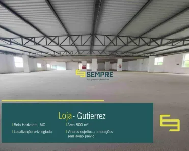 Ponto Comercial para alugar, 793m² no Gutierrez, Belo Horizonte