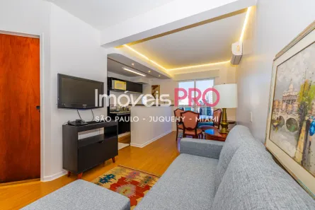 Apartamento com 1 Quarto para alugar, 60m² no Moema, São Paulo