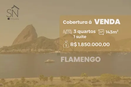Cobertura com 3 Quartos à venda, 143m² no Flamengo, Rio de Janeiro