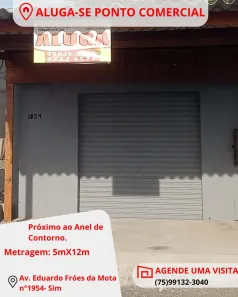 Ponto Comercial para alugar, 60m² no SIM, Feira de Santana