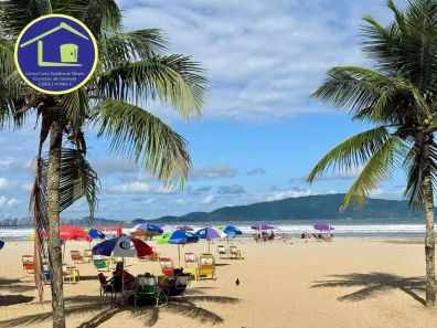 Apartamento com 3 Quartos para alugar, 106m² no Itararé, São Vicente