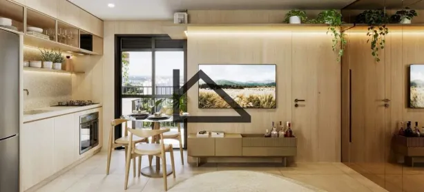 Apartamento com 2 Quartos à venda, 37m² no Mirandópolis, São Paulo