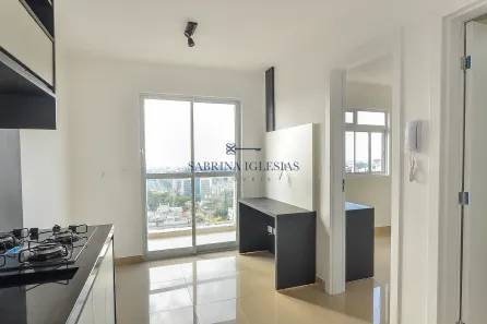Apartamento com 1 Quarto para alugar, 25m² no Guaíra, Curitiba