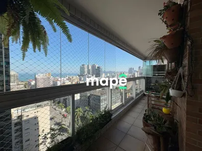 Apartamento com 2 Quartos à venda, 98m² no Gonzaga, Santos