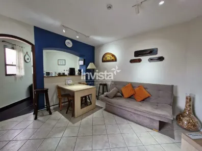 Apartamento com 1 Quarto à venda, 45m² no Gonzaga, Santos