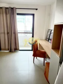 Flat com 1 Quarto para alugar, 25m² no Pinheiros, São Paulo