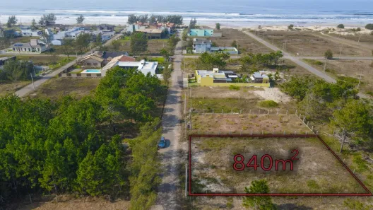Lote/Terreno à venda, 840m² no Balneário Rosa do Mar, Passo de Torres