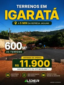 Lote/Terreno à venda, 600m² no , Igaratá