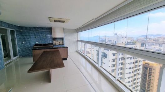 Apartamento com 4 Quartos para venda ou aluguel, 255m² no Aparecida, Santos