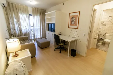 Flat com 1 Quarto para alugar, 36m² no Itaim Bibi, São Paulo