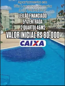 Apartamento com 2 Quartos à venda no Pixete, São Lourenço da Mata