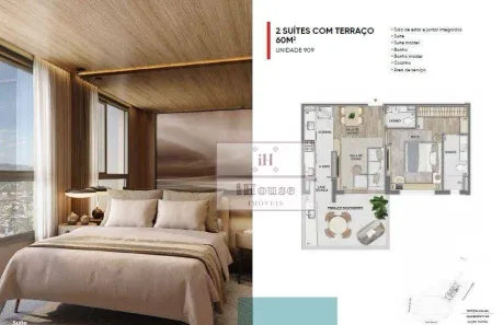 Apartamento com 2 Quartos à venda, 82m² no Vila Castela-2ª Etapa, Nova Lima
