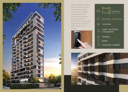 Apartamento com 1 Quarto à venda, 25m² no Espinheiro, Recife
