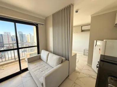 Apartamento com 1 Quarto para alugar, 25m² no Mirandópolis, São Paulo