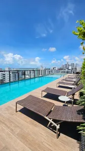 Flat com 1 Quarto à venda, 17m² no Tambaú, João Pessoa