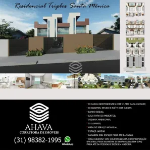 Casa com 3 Quartos à venda, 122m² no Santa Mônica, Belo Horizonte
