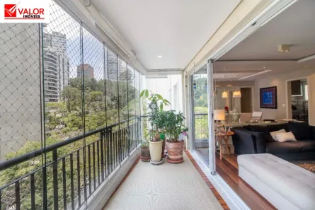 Apartamento com 2 Quartos para alugar, 129m² no Real Parque, São Paulo