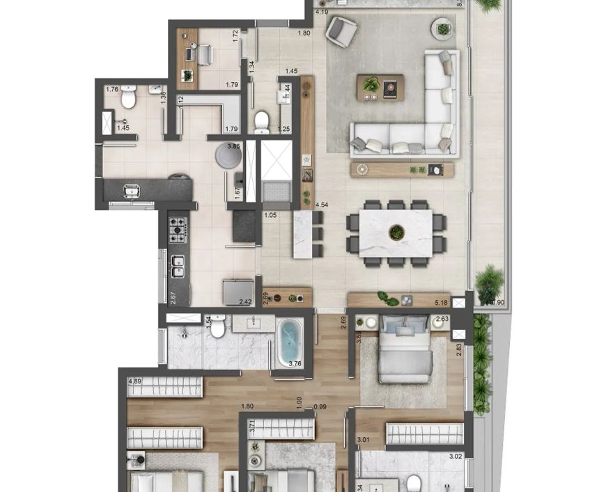 GARDEN HAUS BY PORSCHE CONSULTING no Jardim Europa, Porto Alegre