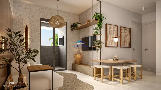 Apartamento com 2 Quartos à venda, 53m² no , Passo de Torres