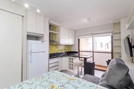 Apartamento com 1 Quarto à venda, 27m² no Centro, Curitiba