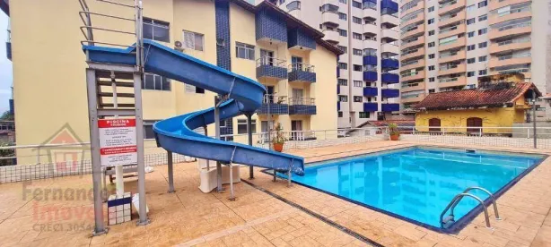 Apartamento com 1 Quarto para alugar, 51m² no Aviação, Praia Grande