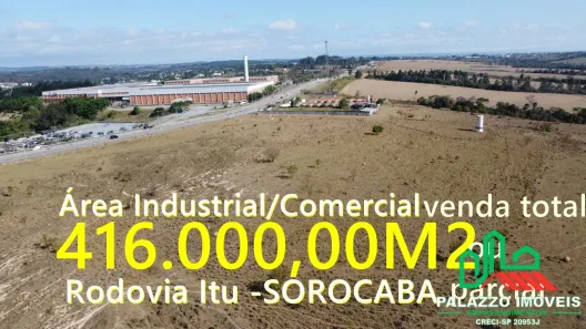 Lote/Terreno à venda, 416000m² no Vila Martins, Itu